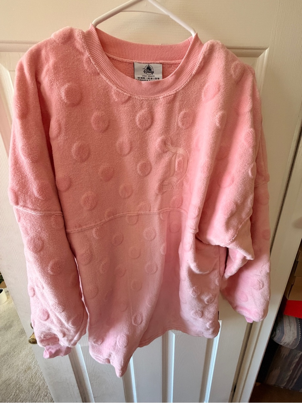 Disney plush spirit jersey in pink